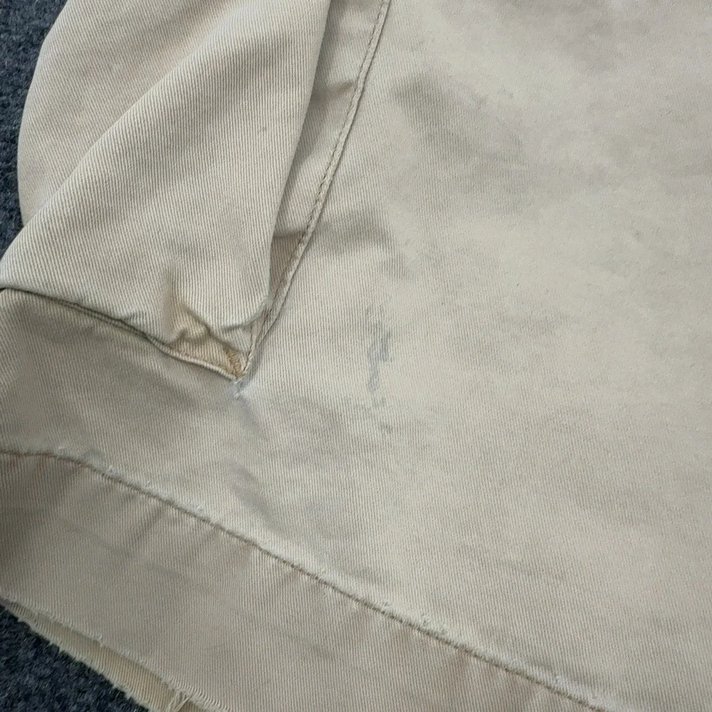 Polo Ralph Lauren Cargo Shorts Mens 36 Tan Cotton Distressed Gorpcore Utility